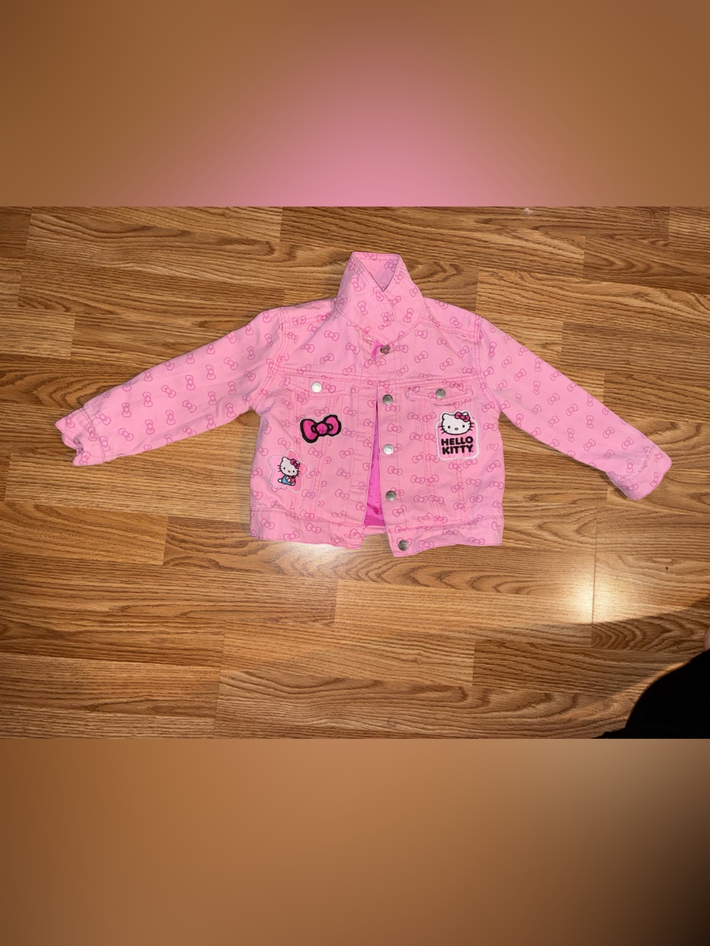 Kids Pink Hello Kitty Jacket
